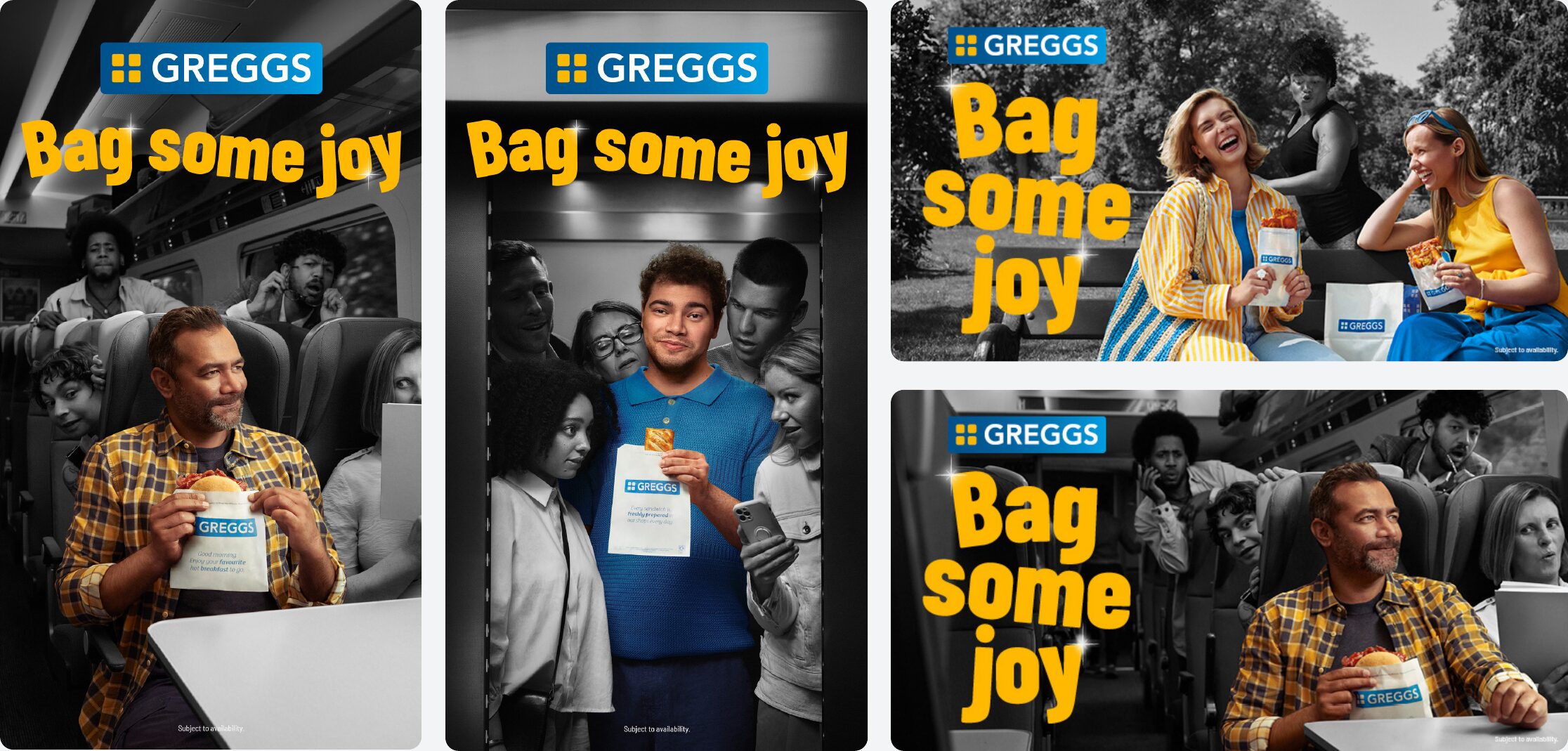 Bag some joy launch, Greggs
