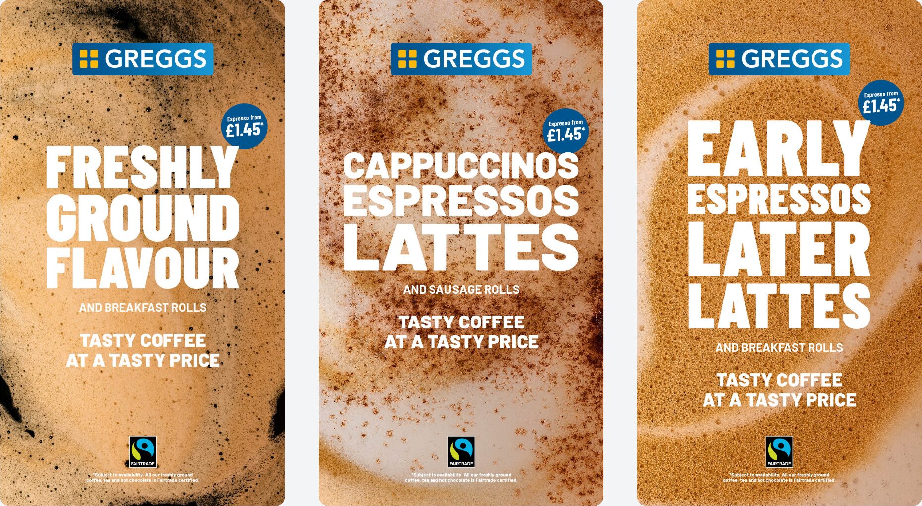 Greggs does coffee, Greggs