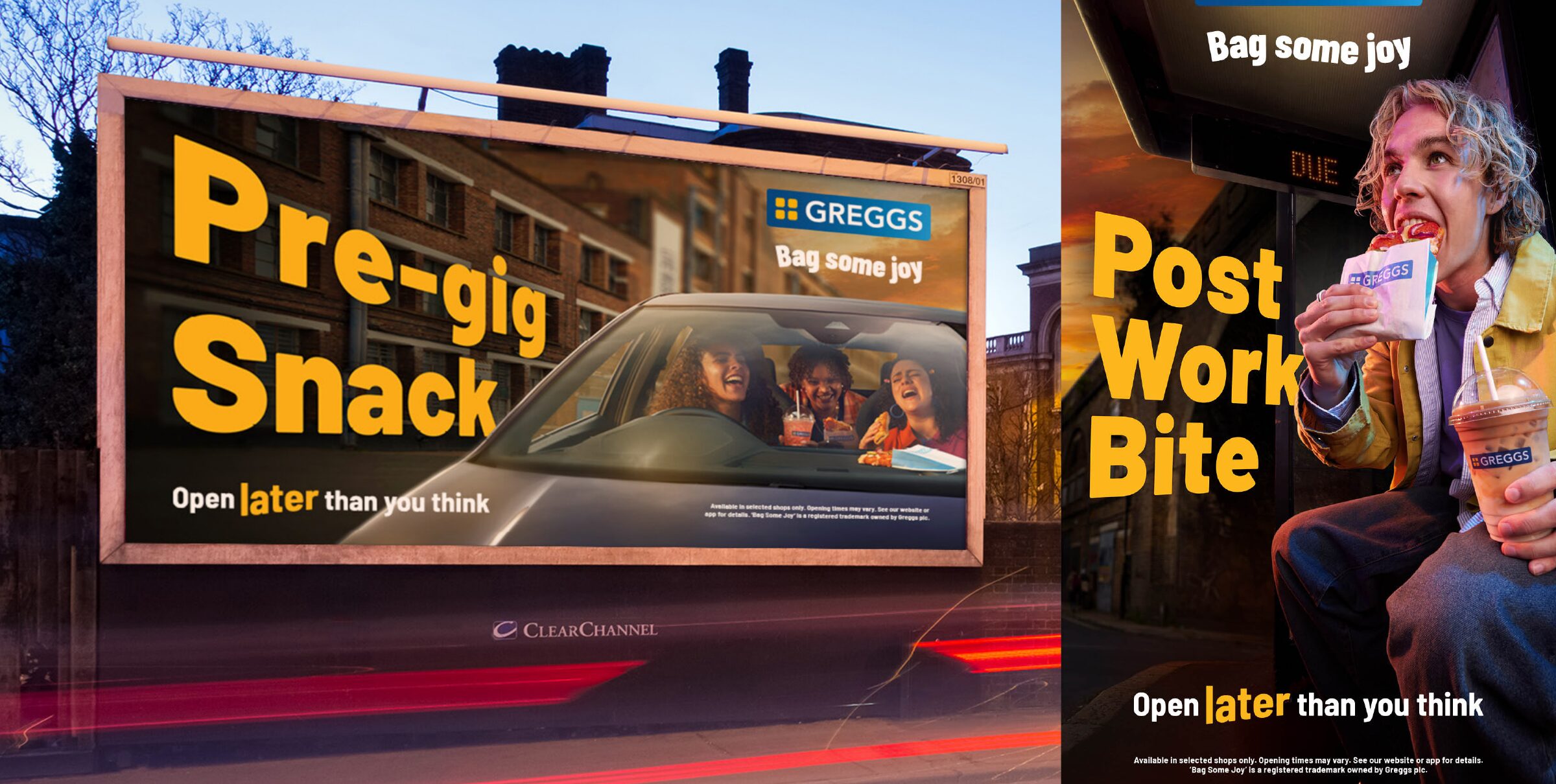 Open later than you think, Greggs