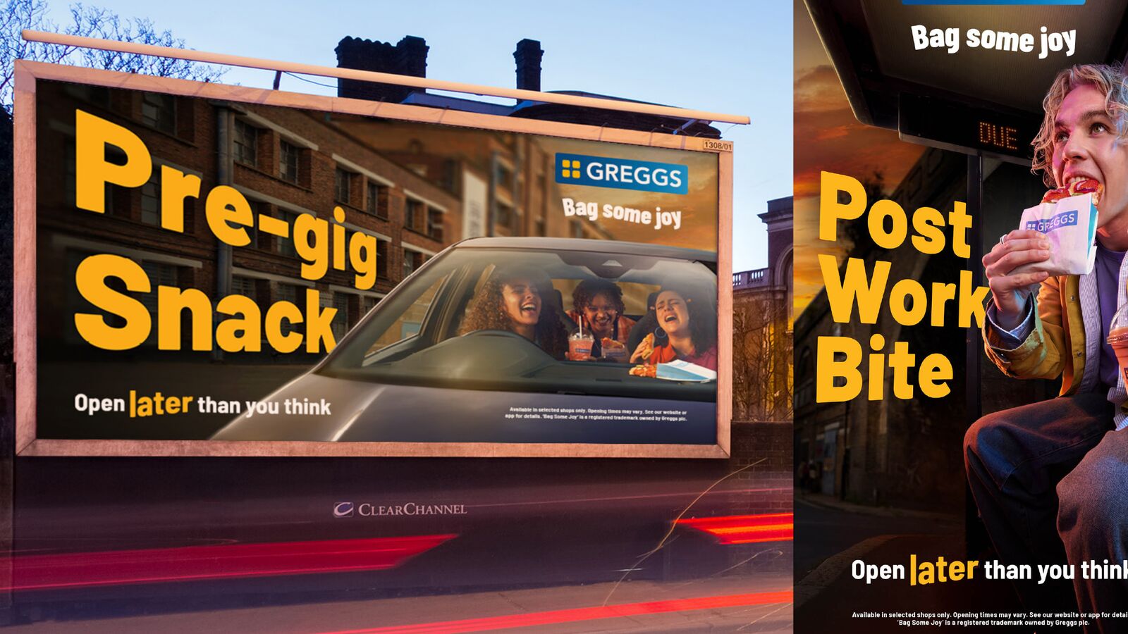 Open later than you think, Greggs